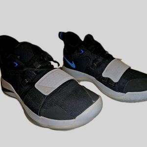 Nike PG 2.5 Photo Blue Black Gray Men's Basketball shoes size 9.5 RARE